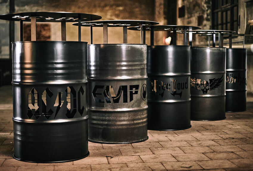 Feuerstellen & Sitzgruppen aus Stahl & Holz • by EMP