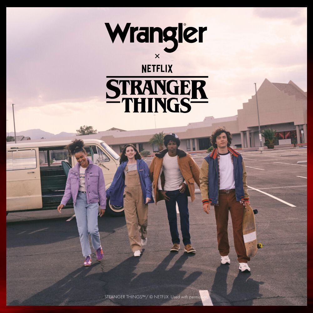 Wrangler bringt Hawkins zurück / Outfits für alle Dimensionen / Jetzt entdecken!