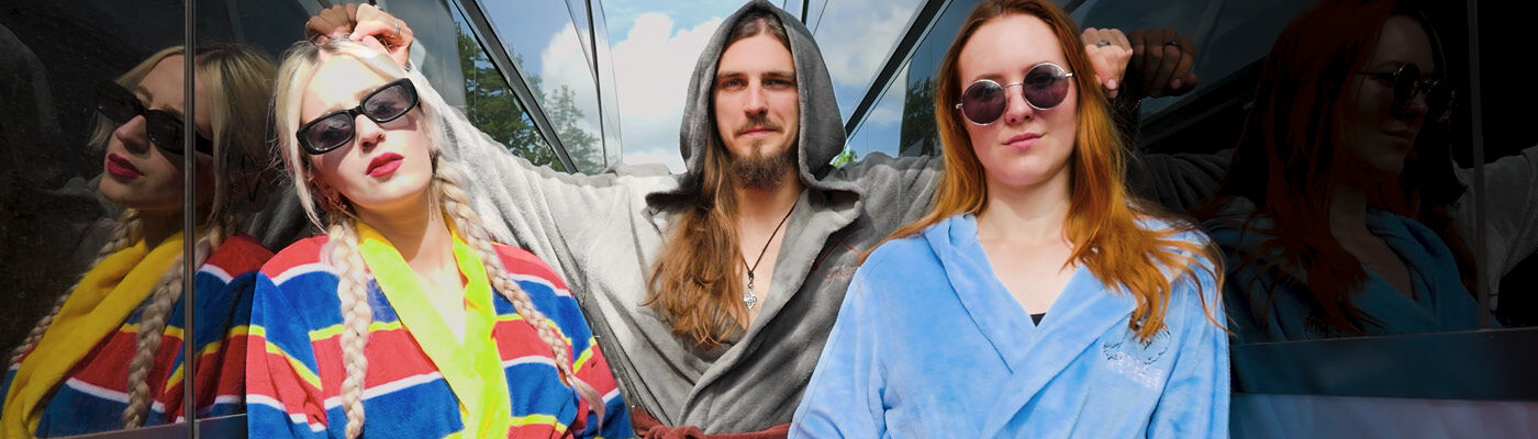 Wear it like a ROCKSTAR! / Bademäntel im Überfluss
