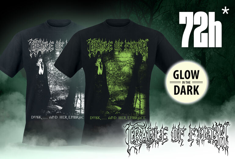 Nur noch für kurze Zeit! / Leuchtet im Dunkeln. / Schnell sichern!