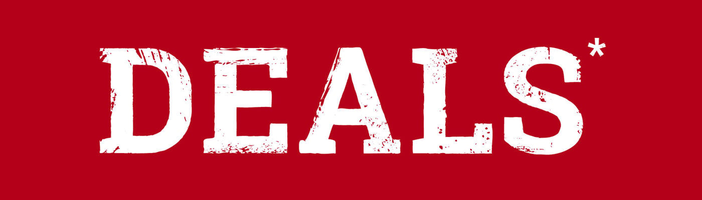 Schnäppchen, so weit das Auge reicht! / Deine Deals für die letzten warmen Tage / Schlag zu!