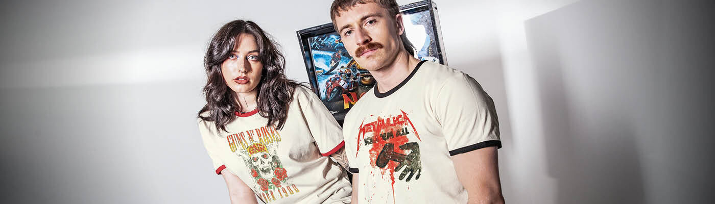 Entdecke unsere Retro Ringer Shirts