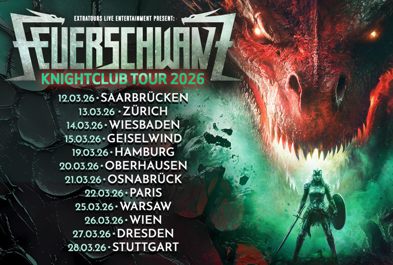 Gönn' dir neues Merch zur Knightclub Tour!