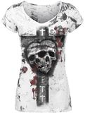 Skull Heart Spike, Alchemy England, T-Shirt