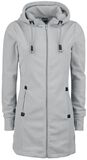Sublevel - Long Fleece Jacket, Authentic Style, Kapuzenjacke
