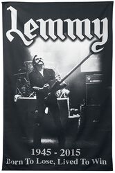 Lemmy - Lived To Win, Motörhead, Flagge