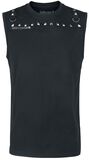 Studded Strap Tank Top, Gothicana by EMP, Tank-Top
