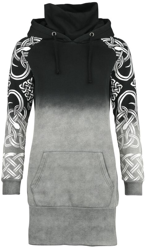 Hoodie Dress with Celtic Ornaments