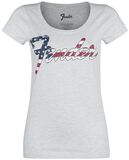 USA Print, Fender, T-Shirt