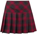 Plaid Pleated Skirt, Gothicana by EMP, Kurzer Rock