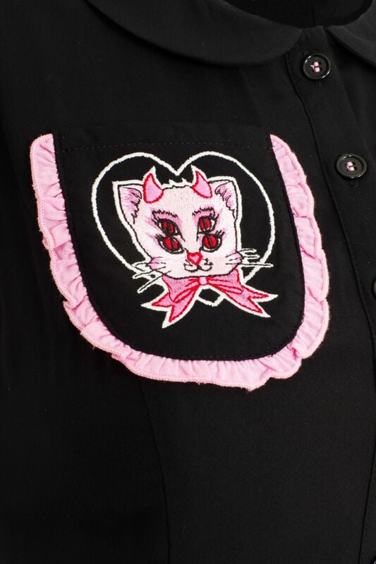 Wichtel Kleid Mädchen Hell Bunny 'Not Into Yo Produktbild-Vorschau 3