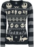 Knit Stripes, The Nightmare Before Christmas, Weihnachtspullover