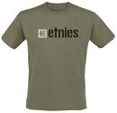 Box Logo, Etnies, T-Shirt