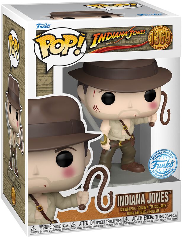 Indiana Jones und der Tempel des Todes - Indiana Jones Vinyl Figur 1369