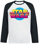 Retro Logo, Star Wars, Langarmshirt