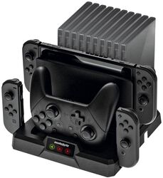 Nintendo Switch Dual Charge:Base S, Snakebyte, Konsolen Zubehör