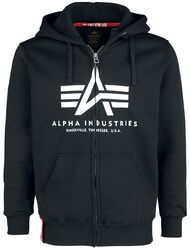 Basic Zip Hoody, Alpha Industries, Kapuzenjacke