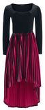 Black Widow Velvet Dress, Jawbreaker, Mittellanges Kleid
