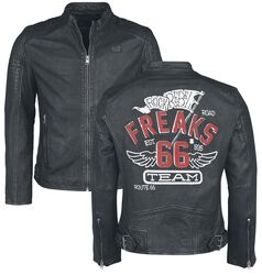 Rock Rebel X Route 66 - Leather Jacket, Rock Rebel by EMP, Lederjacke