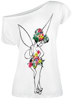 Tinker Bell - Flower Power, Peter Pan, T-Shirt