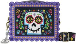 Loungefly - Miguel Floral Skull, Coco, Handtasche