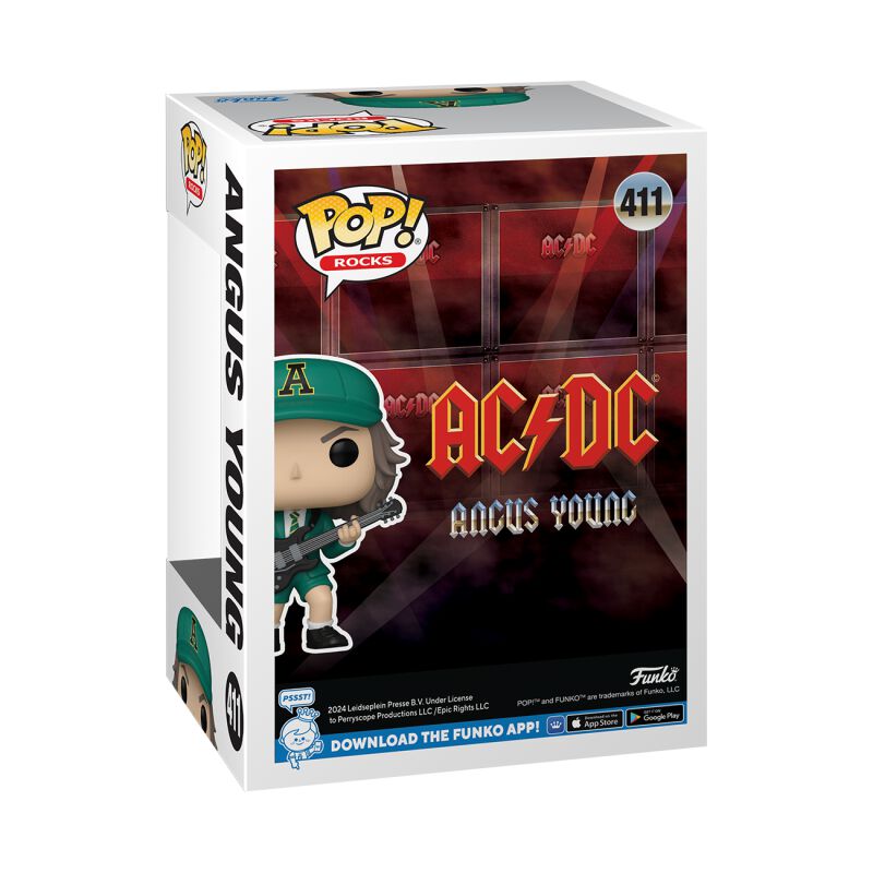 Angus Young Rocks Vinyl Figur 411 | AC/DC Funko Pop! | EMP