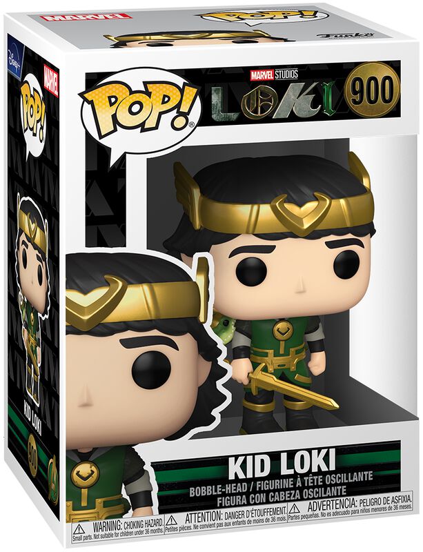 Kid Loki Vinyl Figur 900