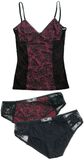 Underwear Set, Black Premium by EMP, Wäsche-Set