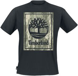 Stack Logo Camo Short Sleeve Tee, Timberland, T-Shirt