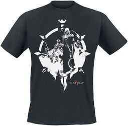IV - Necromancer, Diablo, T-Shirt
