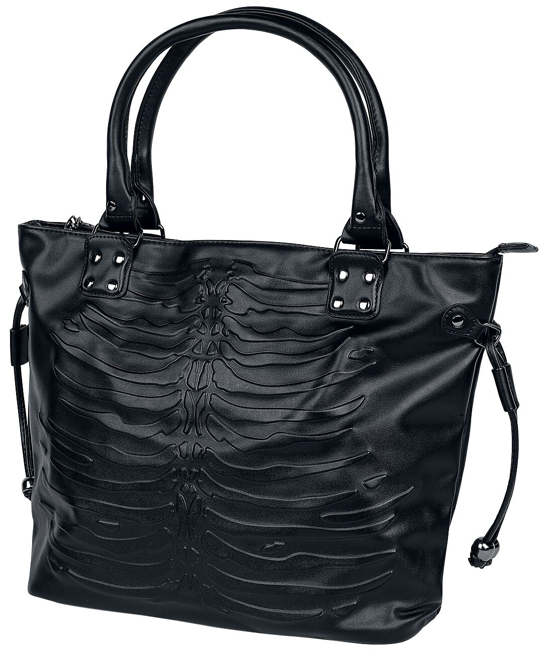Skeleton Bag Banned Alternative Handtasche EMP