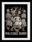 The Walking Dumb, Die Simpsons, Gerahmtes Bild
