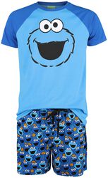 Cookie Monster, Sesamstraße, Schlafanzug