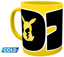 Pikachu 25 - Tasse mit Thermoeffekt, Pokémon, Tasse
