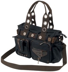 Black Brown Key Bag, Banned Alternative, Umhängetasche