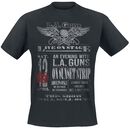 Live On Stage, L.A. Guns, T-Shirt