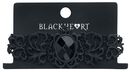 Black Filigree Bracelet, Blackheart, Armband