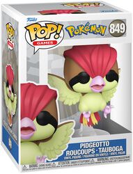 Pidgeotto - Roucoups - Tauboga Vinyl Figur 849, Pokémon, Funko Pop!
