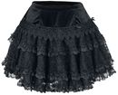Gothic Lolita Miniskirt, Sinister Gothic, Kurzer Rock