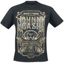 Retro Typo, Johnny Cash, T-Shirt