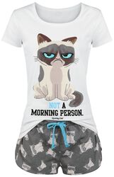 Not A Morning Person!, Grumpy Cat, Schlafanzug