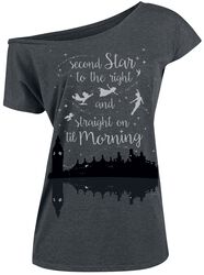Neverland - Second Star, Peter Pan, T-Shirt