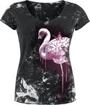 Crinkle Flamingo, RED by EMP, T-Shirt