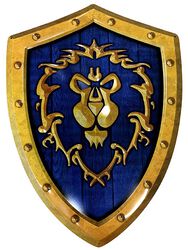 Alliance Shield, World Of Warcraft, Blechschilder
