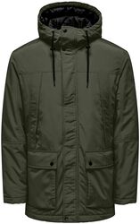 ONSJAYDEN PARKA OTW VD, ONLY and SONS, Mantel