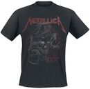 Damaged Justice - Skull, Metallica, T-Shirt