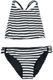 Reversible Bustier Bikini Set, Black Premium by EMP, Bikini-Set