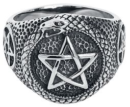 Schlangen Pentagramm, etNox hard and heavy, Ring
