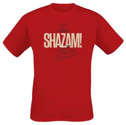 Fury of the Gods -  Super Hero Checklist, Shazam, T-Shirt
