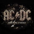 2018, AC/DC, Wandkalender